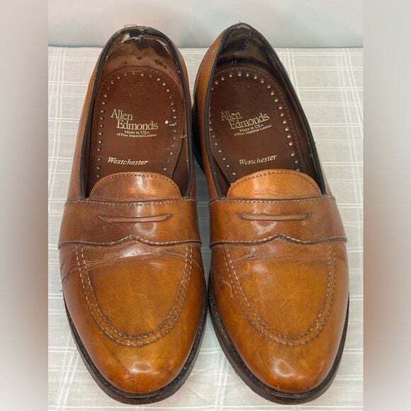 Allen Edmonds Other - Allen Edmonds Westchester Penny Loafer| Men’s 8 D | Walnut Leather | Made in USA